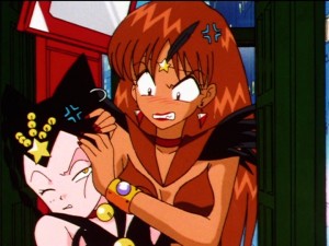 Sailor Moon Sailor Stars episode 189 - Sailor Tin Nyanko and Sailor Lead Crow