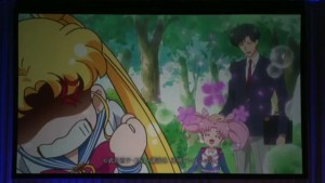 Sailor Moon Crystal Act 27 - Usagi, Chibiusa and Mamoru