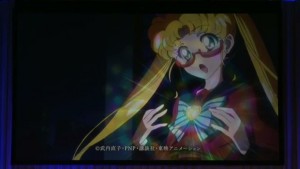 Sailor Moon Crystal Act 27 - Usagi dressed as a Mugen Academy Student