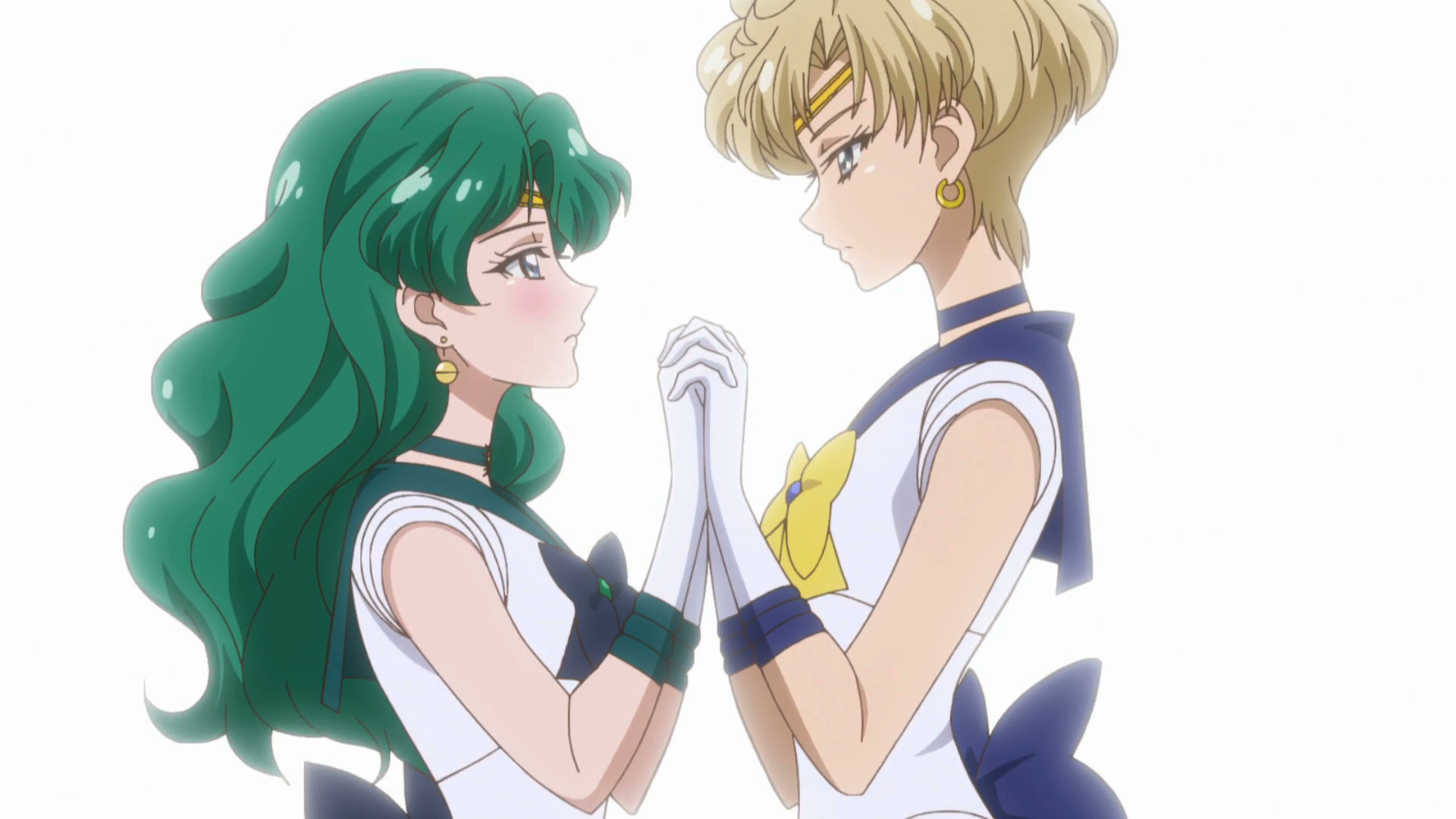 Sailor Moon Crystal Infinity Arc Ending - Sailor Neptune and Uranus.