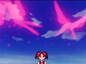Sailor Moon Sailor Stars episode 191 - Chibi Chibi chases butterflies