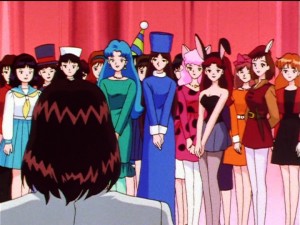 Sailor Moon Sailor Stars episode 192 - Idol competion contestants are weird