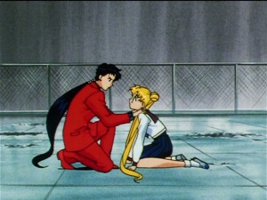 Sailor Moon Sailor Stars episode 194 - Seiya and Usagi