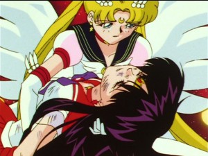 Sailor Moon Sailor Stars episode 196 - Sailor Mars dies