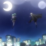 Sailor Moon Crystal Act 27 Part 2 - Sailor Neptune and Uranus fly