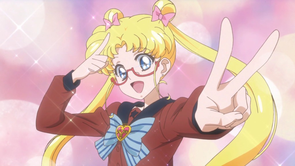 Sailor Moon Crystal Act 27 Part 2 - Usagi as a Mugen Academy student