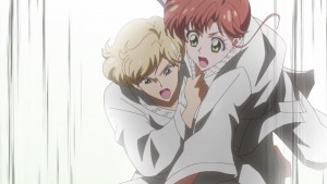 Sailor Moon Crystal Act 28 - Haruka and Makoto doing Judo