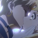 Sailor Moon Crystal Act 28 - Sailor Uranus kissing Sailor Moon