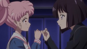 Sailor Moon Crystal Act 29 - Chibiusa and Hotaru make a promise