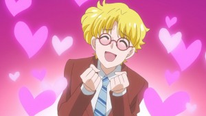 Sailor Moon Crystal Act 29 - Minako as a boy from Mugen Academy