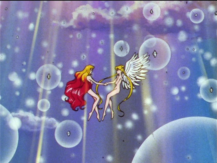 Sailor Moon Sailor Stars episode 200 - Galaxia and Sailor Moon