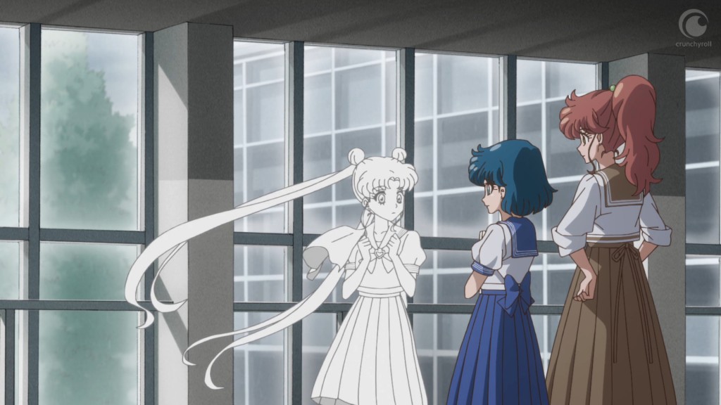 Sailor Moon Crystal Act 31 - Usagi is a pencil sketch