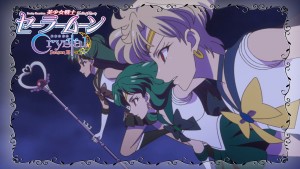 Sailor Moon Crystal Act 32 Preview - Sailor Pluto, Neptune and Uranus