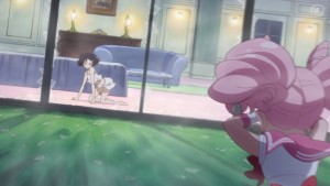 Sailor Moon Crystal Act 33 - Hotaru attacks Sailor Chibi Moon