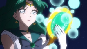 Sailor Moon Crystal Act 33 - Sailor Neptune's mirror giving power
