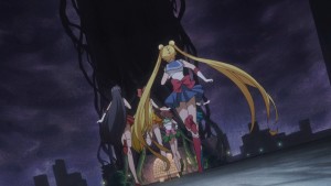 Sailor Moon Crystal Act 34 - Building covered in vines