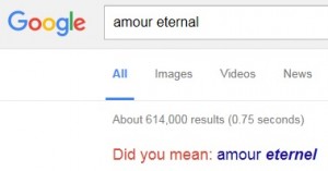 Amour Eternal - Did you mean Amour éternel?