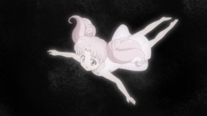 Sailor Moon Crystal Act 35 - Chibiusa falling in emptyness