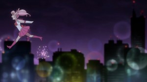 Sailor Moon Crystal Act 36 - Sailor Chibi Moon flies