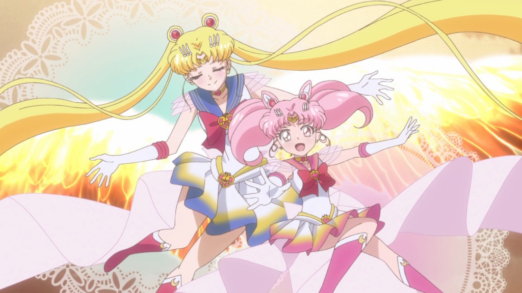 Sailor Moon Crystal Act 36 - Super Sailor Moon and Super Sailor Chibi Moon