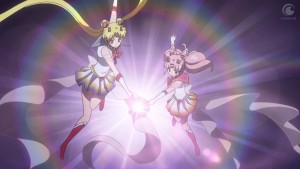 Sailor Moon Crystal Act 36 - Super Sailor Moon and Super Sailor Chibi Moon