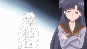 Sailor Moon Crystal Act 38 - Rei disses Usagi