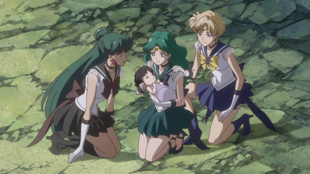 Sailor Moon Crystal Act 38 - Three Women and a Baby