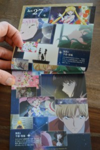 Sailor Moon Crystal Season III Blu-Ray vol. 1 - Special Booklet - Pages 2 and 3 Act 27 Part 1 and 2