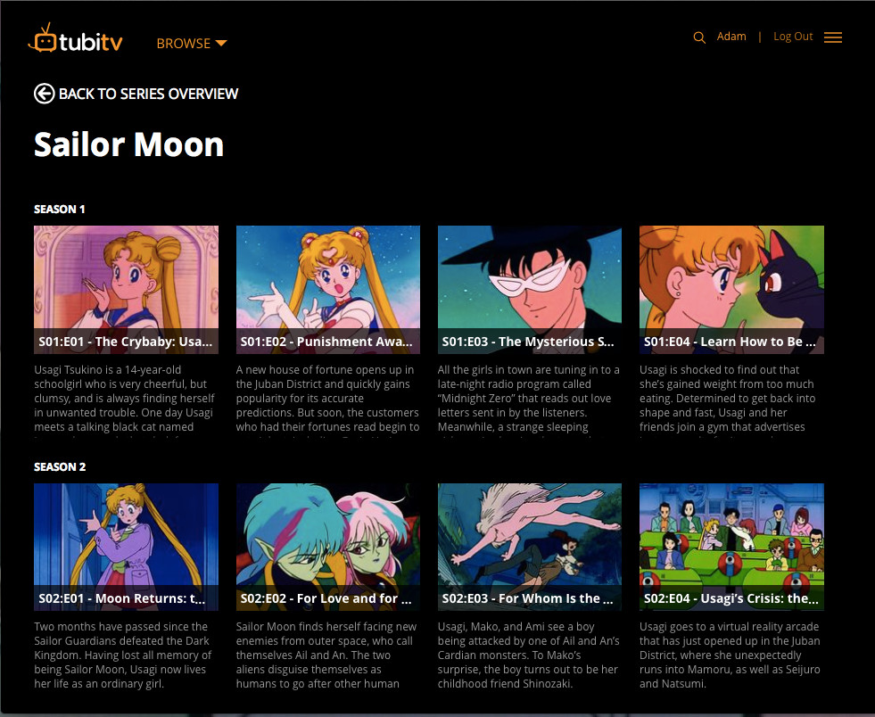 original sailor moon episodes