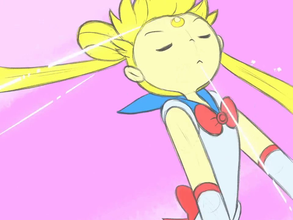 Moon Animate Make-Up 2 - Sailor Moon transforms