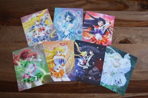 Sailor Moon Crystal Blu-Ray Set 1 - Character art