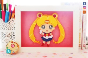 Sailor Moon paper cut