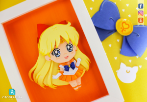 Sailor Venus paper cut