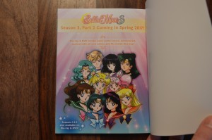 Sailor Moon S Part 1 Blu-Ray - Ad for Sailor Moon S Part 2