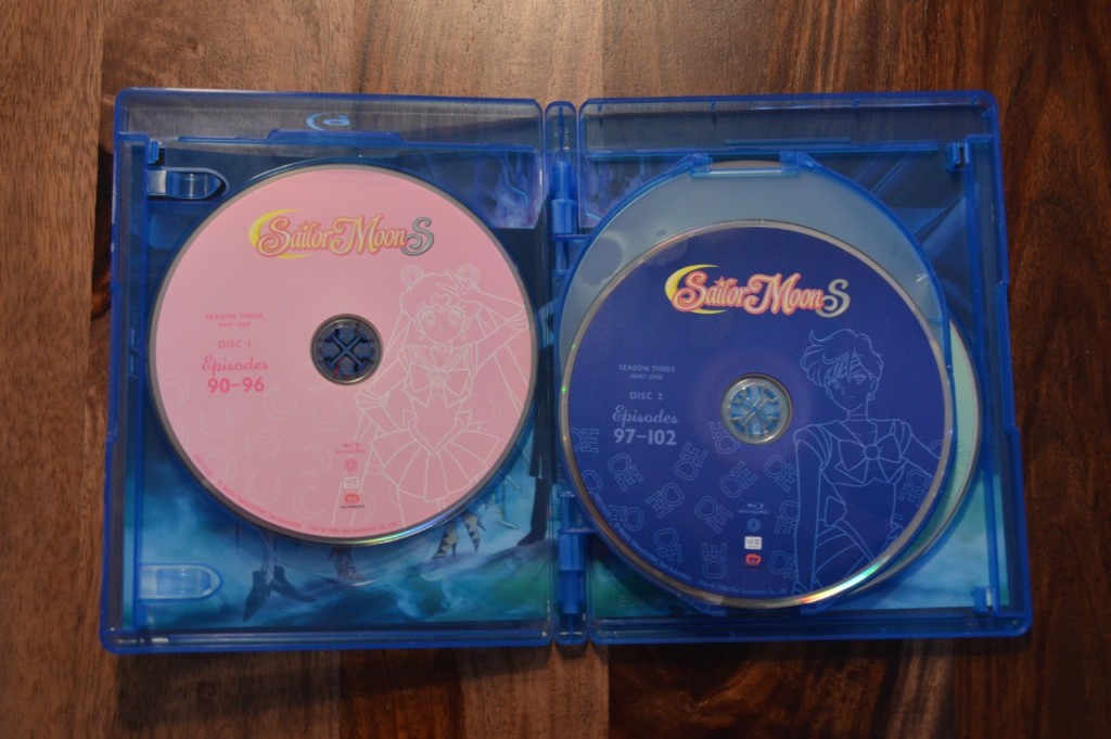 Sailor Moon S Part 1 Blu-Ray - Discs