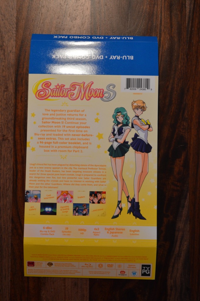 Sailor Moon S Part 1 Blu-Ray - Extra cover