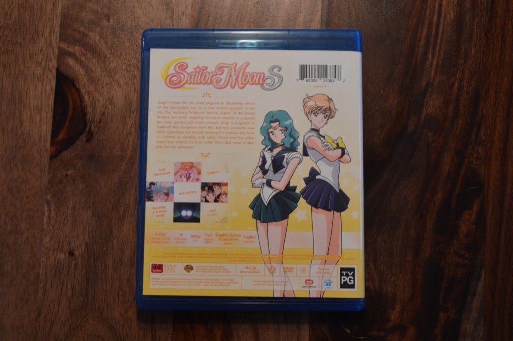 Sailor Moon S Part 1 Blu-Ray - Inside back