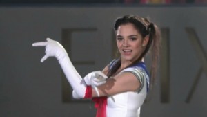 Evgenia Medvedeva's Sailor Moon Figure Skating Routine 