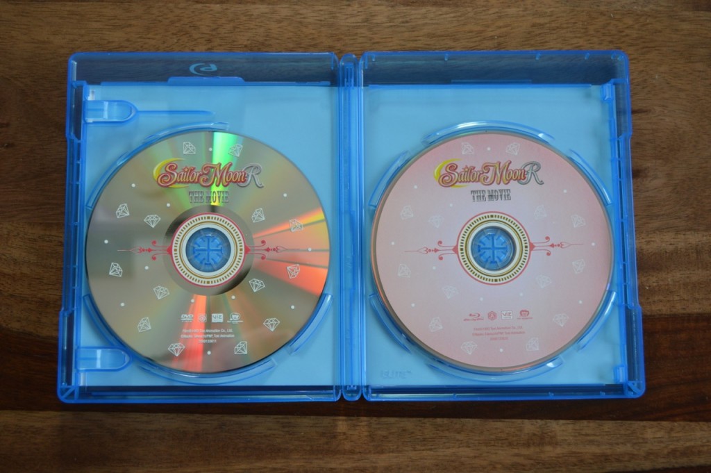 Sailor Moon R The Movie Blu-Ray - Discs