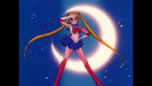 Sailor Moon Episode 1 - Japanese Blu-Ray - Sailor Moon poses
