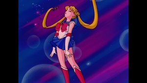Sailor Moon Episode 1 - Japanese Blu-Ray - Sailor Moon transforms