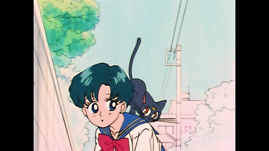 Sailor Moon episode 8 - Viz Blu-Ray - Ami and Luna