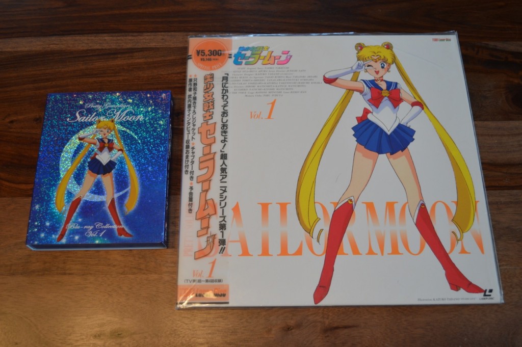 Sailor Moon Japanese Blu-Ray Vol. 1 - Comparison between Laserdisc and Blu-Ray
