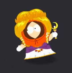 South Park: Phone Destroyer - Princess Kenny with Sailor Moon's Moon Stick