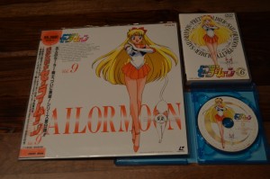 Sailor Moon Japanese Blu-Ray Collection Volume 2 - Disc 2 art comparison