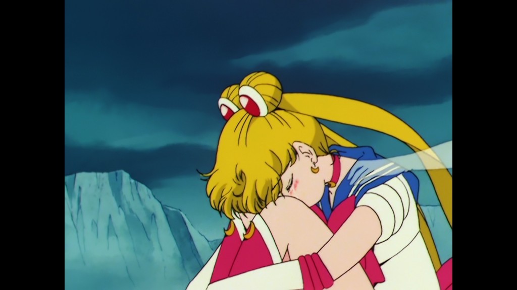 Sailor Moon Japanese Blu-Ray Collection Volume 2 - Episode 45 - Sailor Moon touched by Sailor Jupiter's ghost