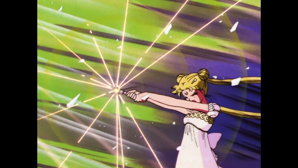Sailor Moon Japanese Blu-Ray Collection Volume 2 - Episode 46 - Princess Serenity attacks Queen Beryl