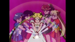 Sailor Moon Japanese Blu-Ray Collection Volume 2 - Episode 46 - The Sailor Guardians attack Queen Beryl