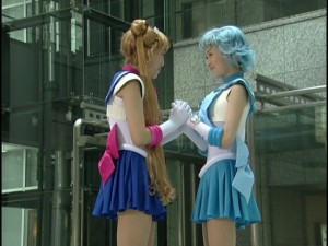 Live Action Pretty Guardian Sailor Moon Act 2 - Sailor Moon and Sailor Mercury