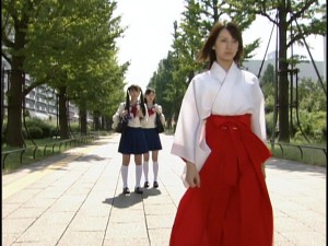 Live Action Pretty Guardian Sailor Moon Act 3 - Rei snubs Usagi and Ami